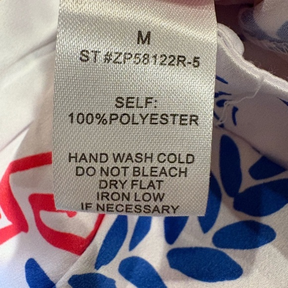 Peach brand Graffic Style wide leg pants women’s Medium NWT - Picture 7 of 11